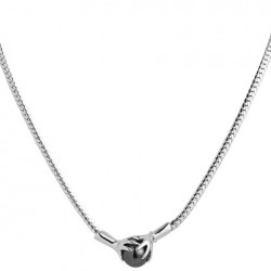 Collier argent HELICE -...