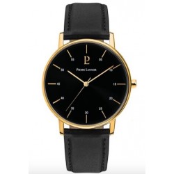 Montre cuir CITYLINE doré...