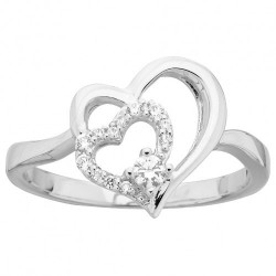 Bague argent zirconium...