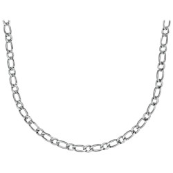 Collier acier 1+1 6MM 55CM