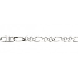 Collier argent HOMME figaro...