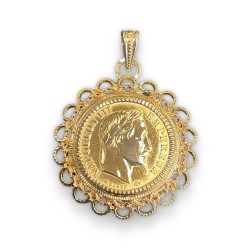 Pendentif or jaune 750...