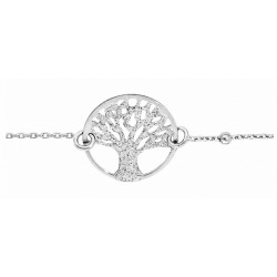 Bracelet argent RHODIE...