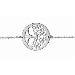 Bracelet argent RHODIE...