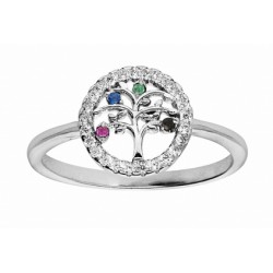 Bague argent zirconium...