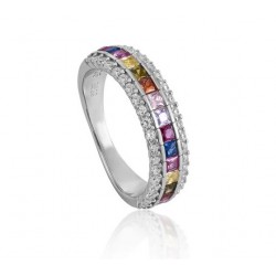 Bague argent pierres...