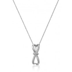 Collier argent zirconium...