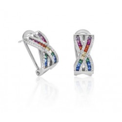 Boucles d'oreilles argent...