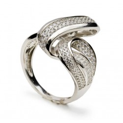 Bague argent zirconium...