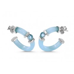 Boucles d'oreilles argent...