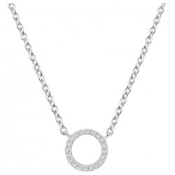 Collier argent zirconium...