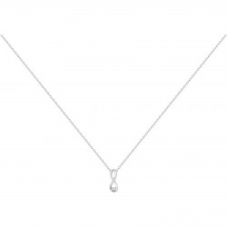 Collier argent zirconium...