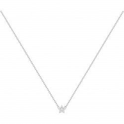 Collier argent zirconium...