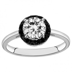 Bague argent zirconium BAG....