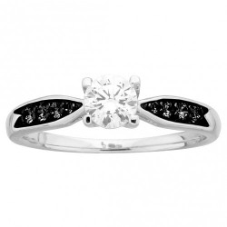 Bague argent zirconium...