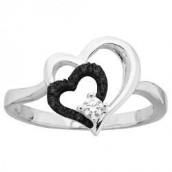 Bague argent zirconium...