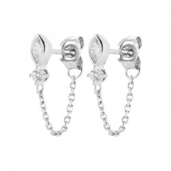 Boucles d'oreilles argent...