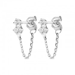 Boucles d'oreilles argent...