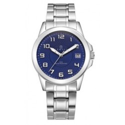 Montre fond bleu quartz...