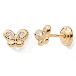 Boucles d'oreilles or 375...