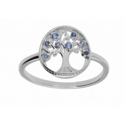 Bague argent zirconium...