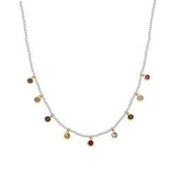 Collier argent collier Alori