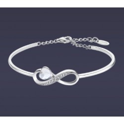 Bracelet argent zirconium...