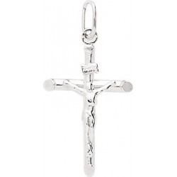 Pendentif argent Croix avec...