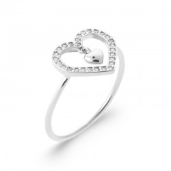 Bague argent zirconium 925...