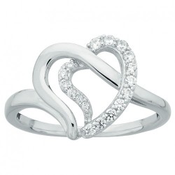 Bague argent zirconium...