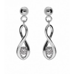 Boucles d'oreilles argent...