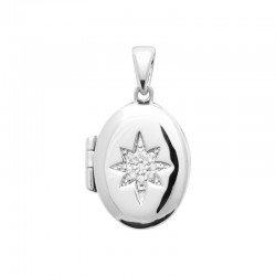 Pendentif argent zirconium...