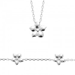 Collier argent SOLITAIRE...