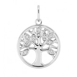 Pendentif argent zirconium...