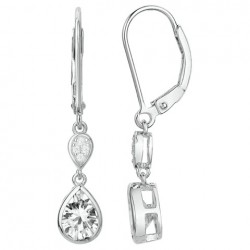 Boucles d'oreilles argent...