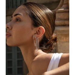 Boucles d'oreilles argent...