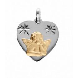 Médaille argent PENDENTIF...