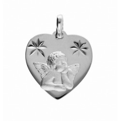 Médaille argent PENDENTIF...