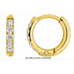 Boucles d'oreilles acier...