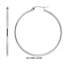 Boucles d'oreilles acier...