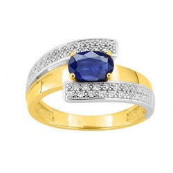 Bague plaqué zirconium Bag....