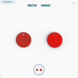 Collier plaqué CUIR PEN...