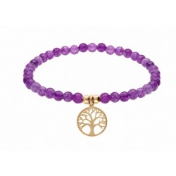 Bracelet acier ET PVD DORÉ...