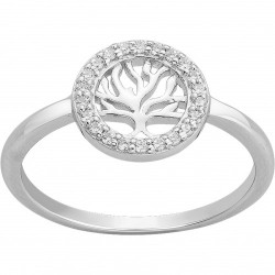 Bague argent zirconium BAG....