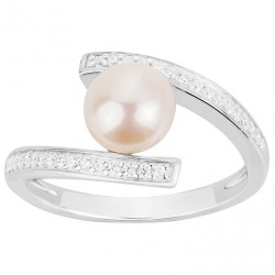 Bague argent zirconium BAG....