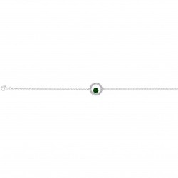 Bracelet argent zirconium...