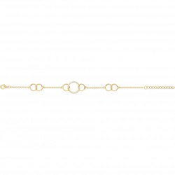 Bracelet plaqué zirconium...