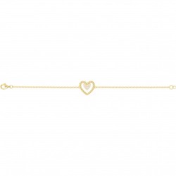 Bracelet plaqué zirconium...