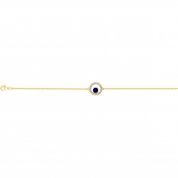 Bracelet plaqué zirconium...