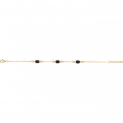 Bracelet plaqué zirconium...